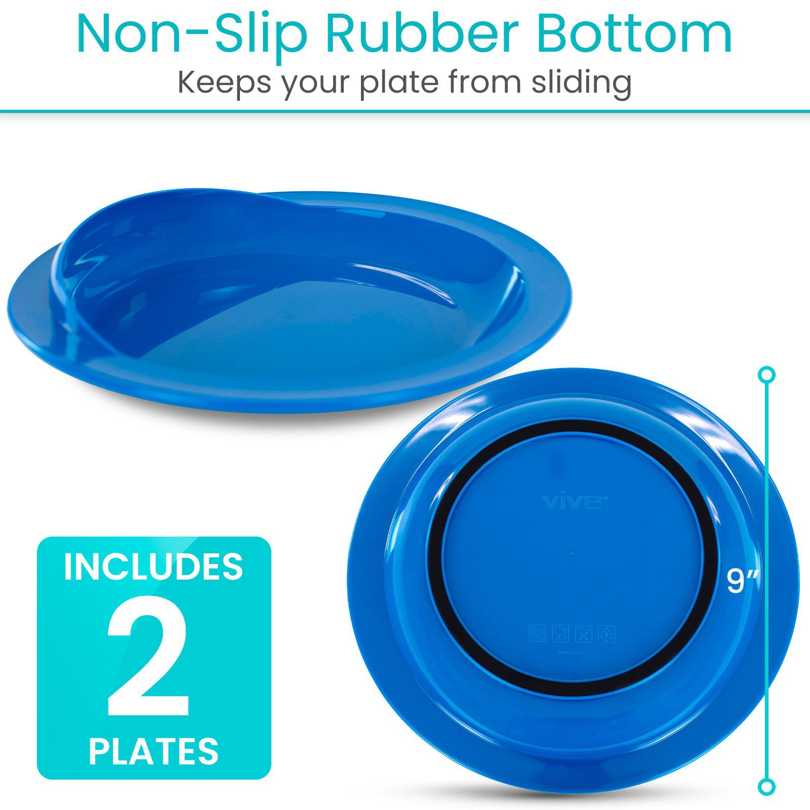 Spill-Proof Scoop Plate