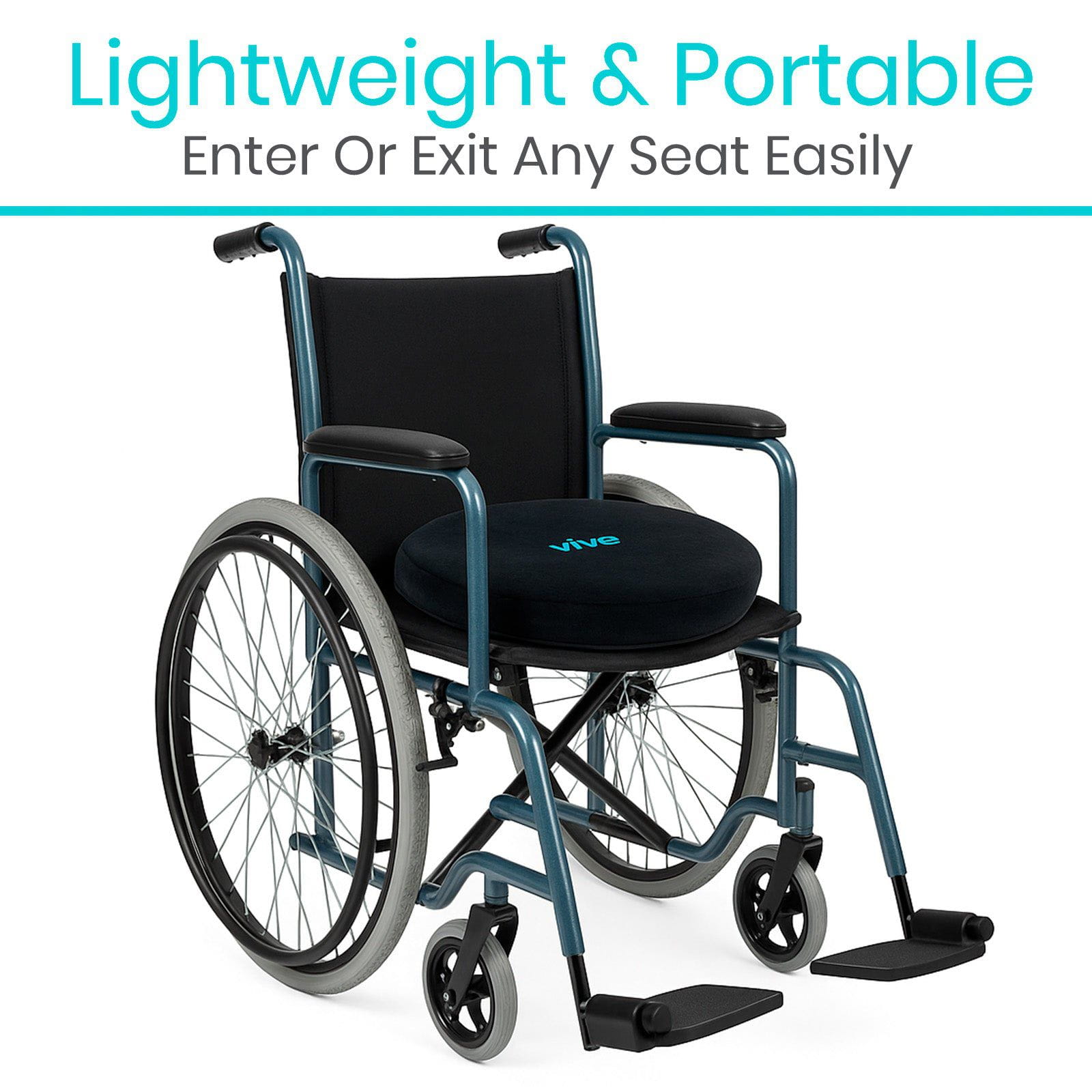 Gel Swivel Seat Cushion - Alleviate Pressure and Discomfort
