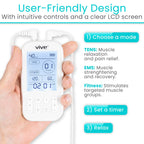 60-Mode TENS and EMS Unit