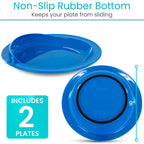 Spill-Proof Scoop Plate