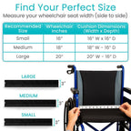 Easy-Clean Wheelchair Cushion