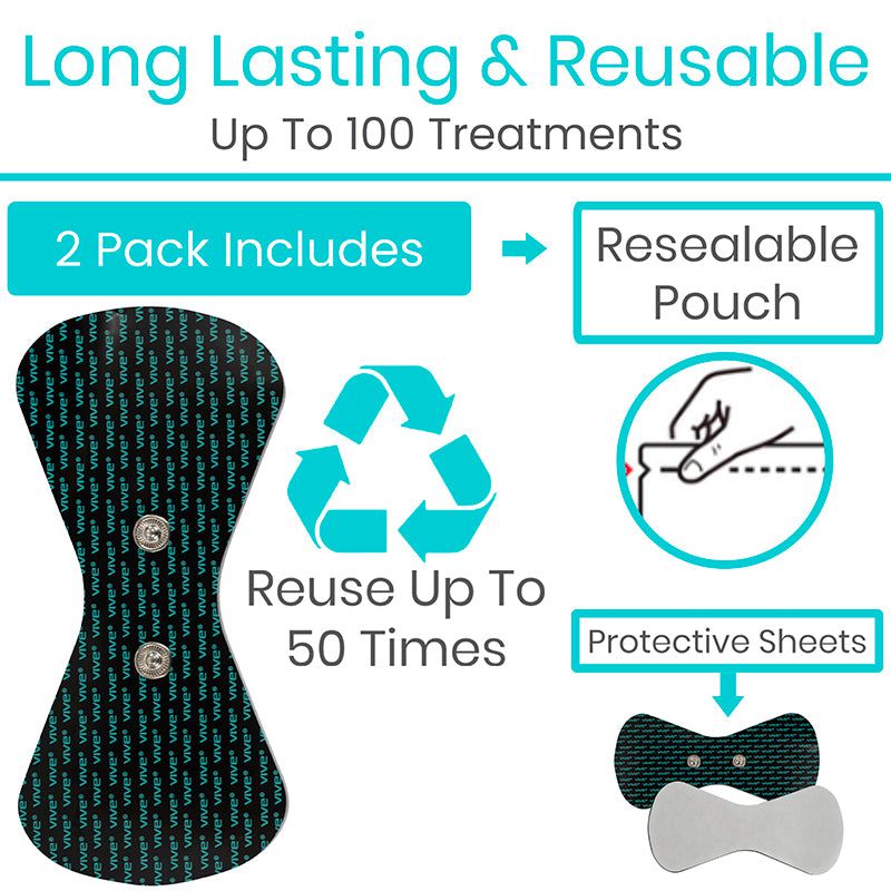 Replacement Electrodes for Wireless TENS Unit