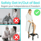 Step Stool with Handrail
