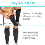 Calf Compression Sleeve - Pain & Swelling Relief