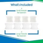 Toe Spacers (8 Pack)