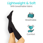 Knee High Graduated Compression Stockings 20-30mmHg