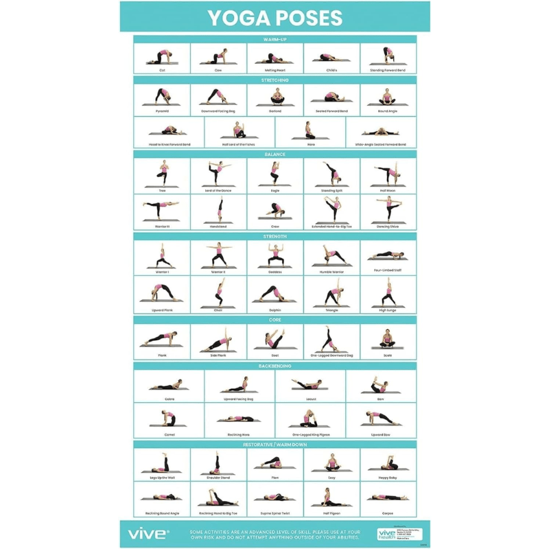 Yoga Poses Poster