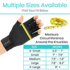 Copper Arthritis Gloves with Strap